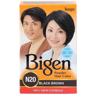 POWDER HAIR COLOR N-20 BLACK BROWN
